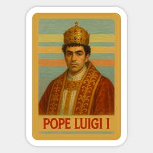 POPE LUIGI I Sticker